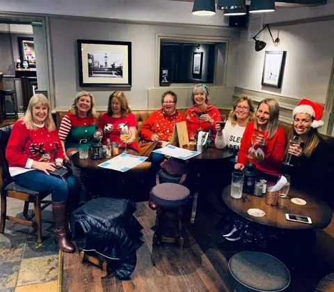 Swingerettes night at Boomers